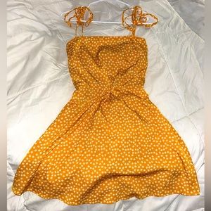 Yellow Floral Dress!!